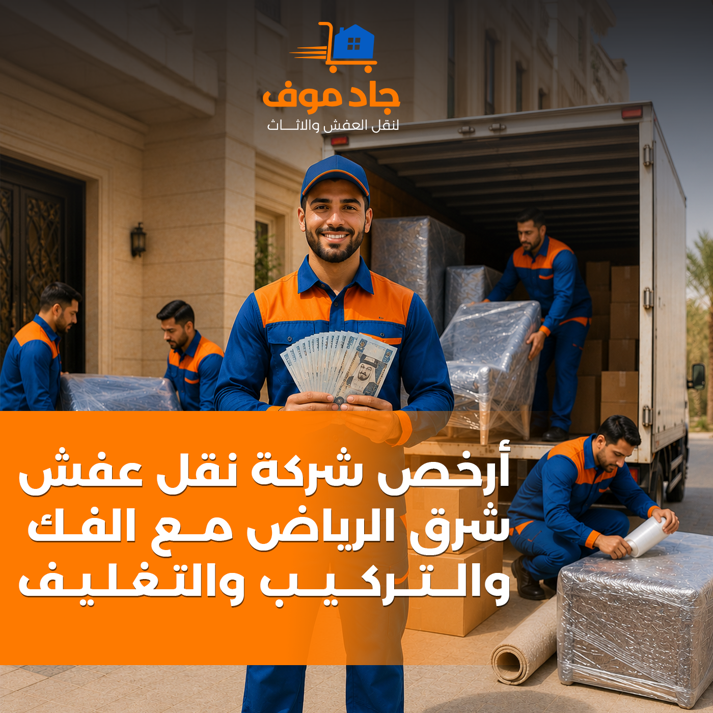 أرخص شركة نقل عفش شرق الرياض
